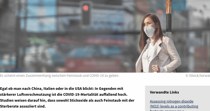 Screenshot der Webseite medical-tribune.de