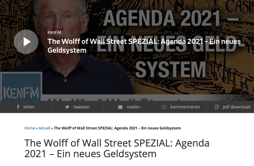 screenshot der webseite kenfm.de