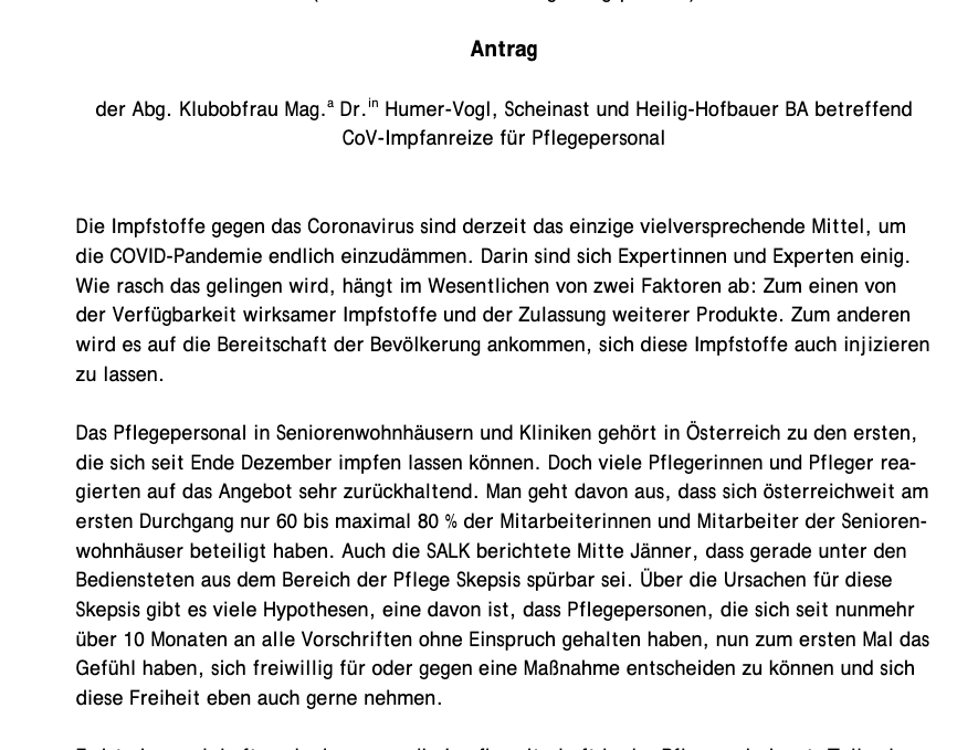 Screenshot der Webseite salzburg.gv.at