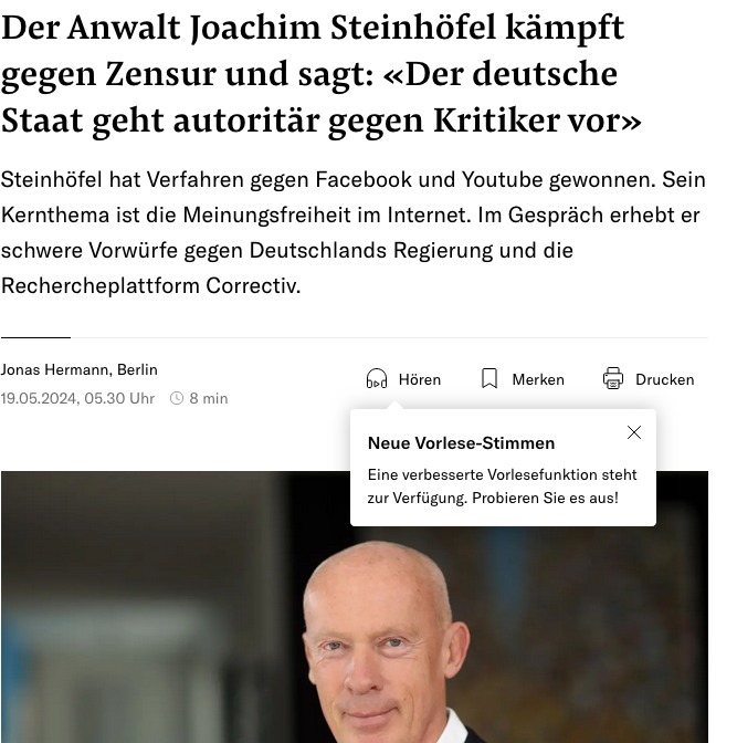 screenshot nzz
